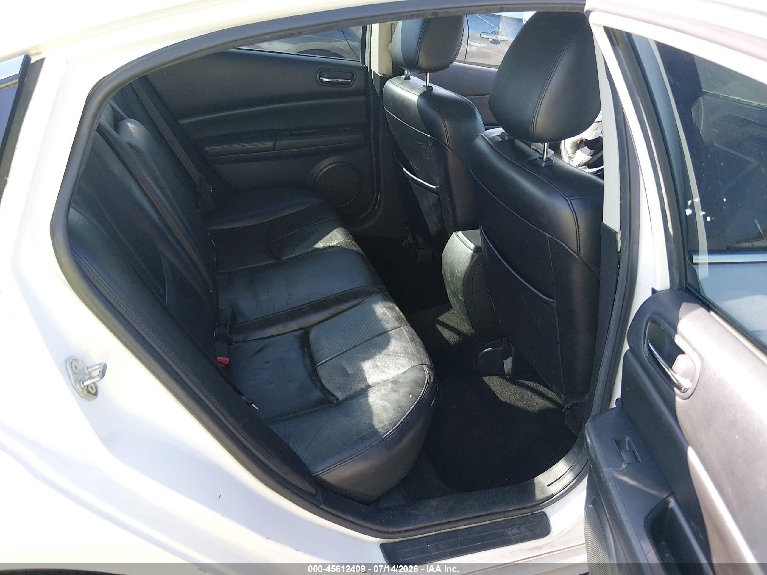 2013 Mazda Mazda6 I Grand Touring White vin: 1YVHZ8CH5D5M03516