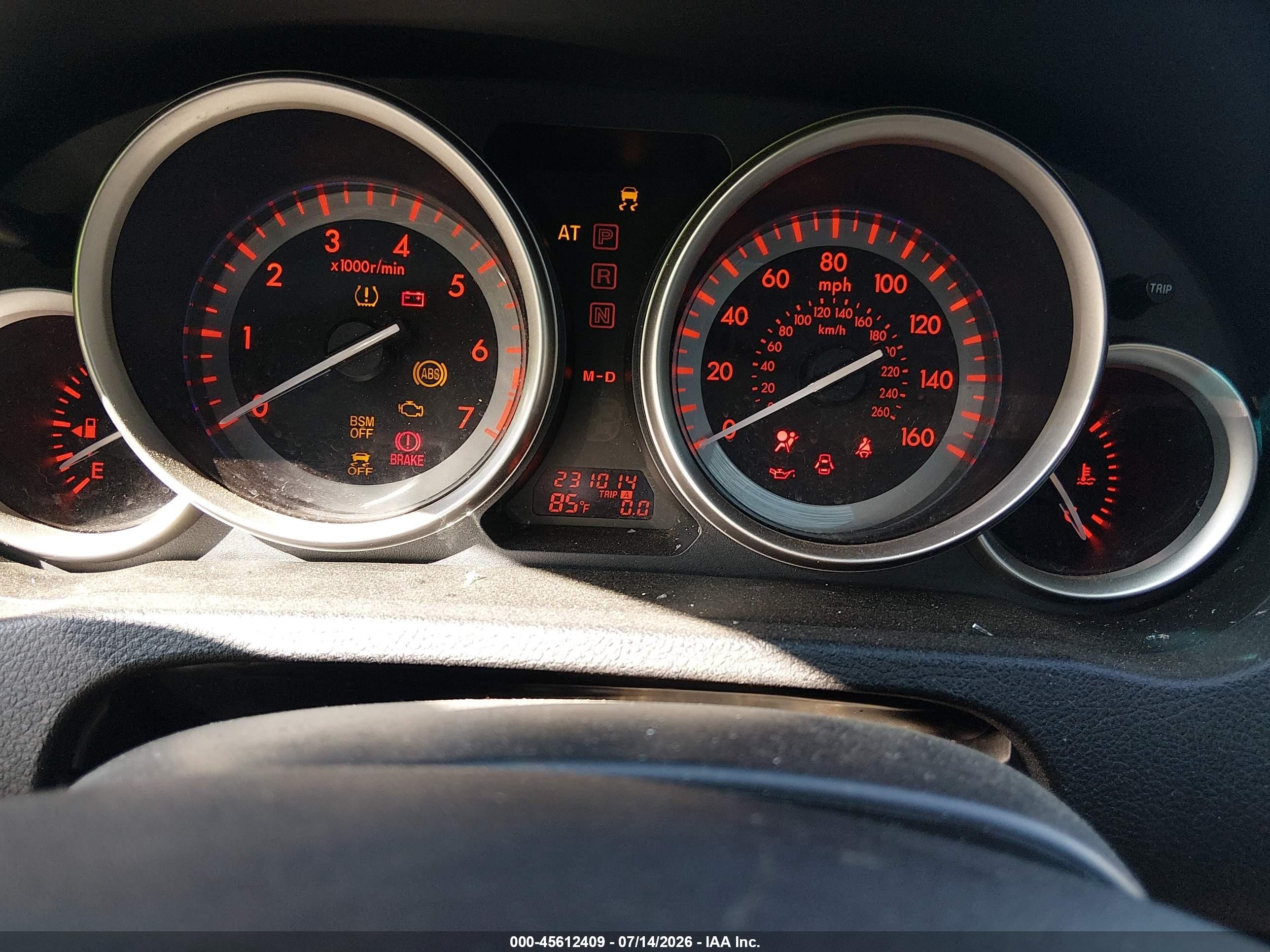 2013 Mazda Mazda6 I Grand Touring White vin: 1YVHZ8CH5D5M03516