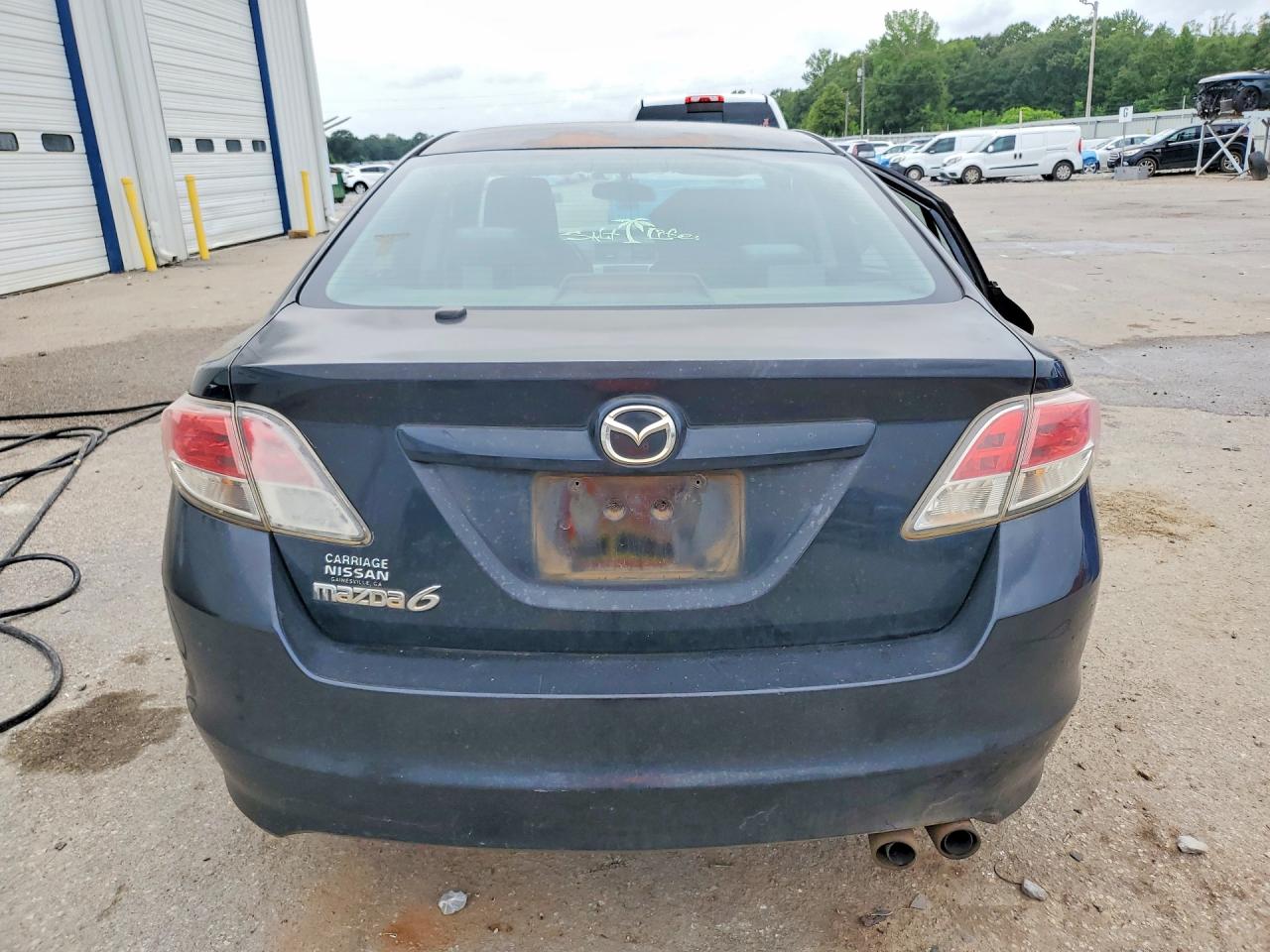 2010 Mazda 6 I Черный vin: 1YVHZ8CH6A5M12334