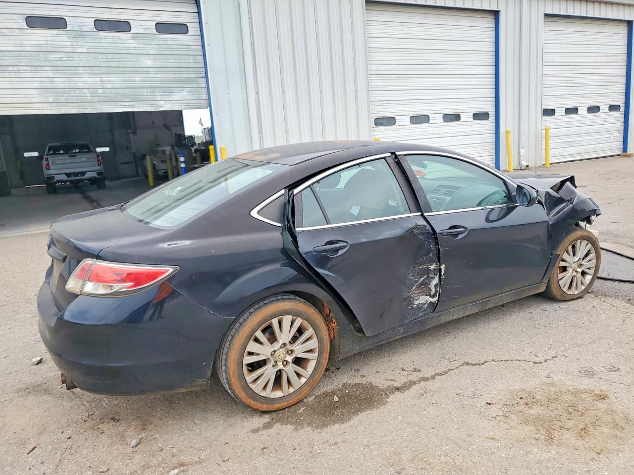 2010 Mazda 6 I Черный vin: 1YVHZ8CH6A5M12334