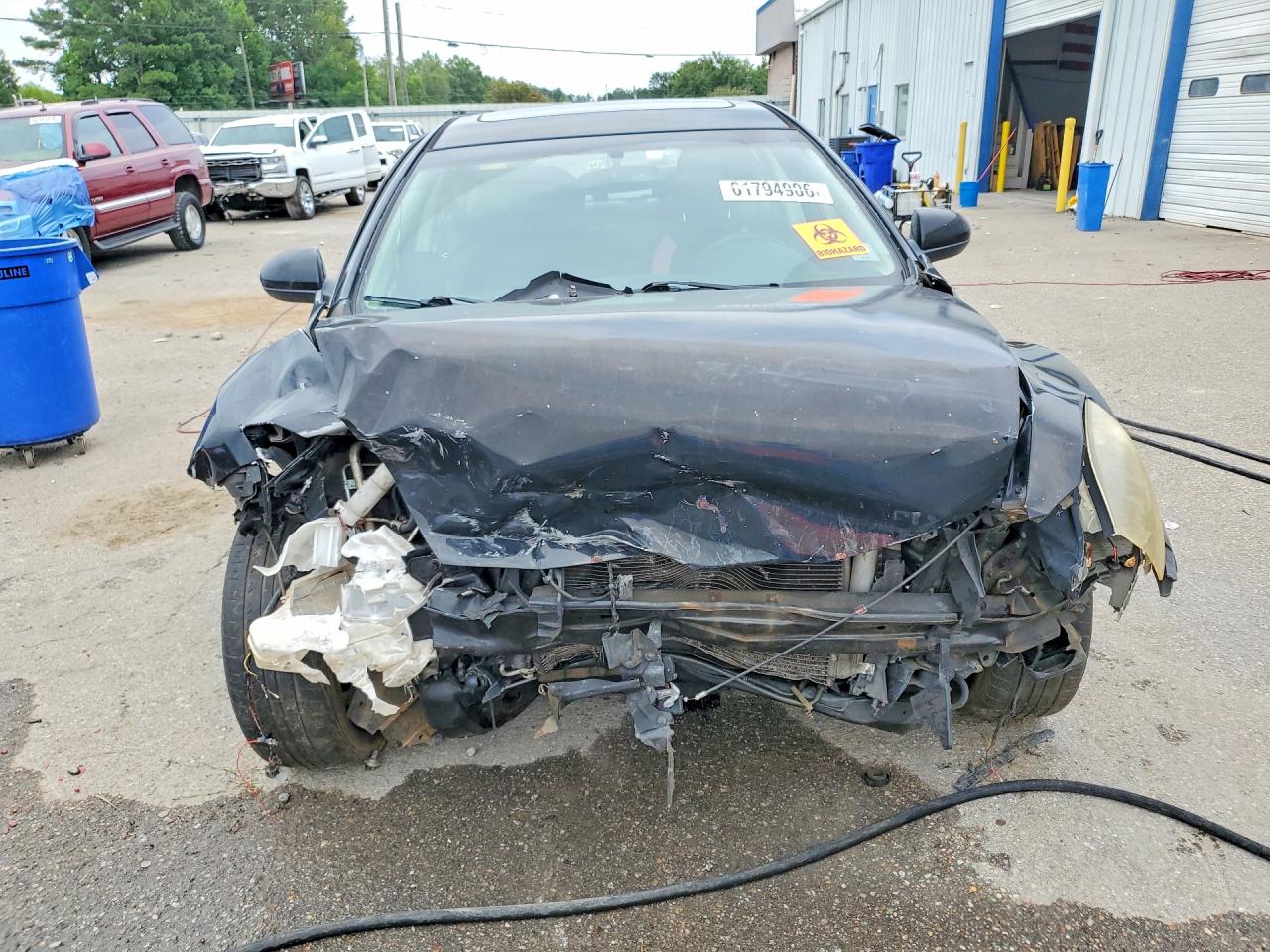2010 Mazda 6 I Черный vin: 1YVHZ8CH6A5M12334