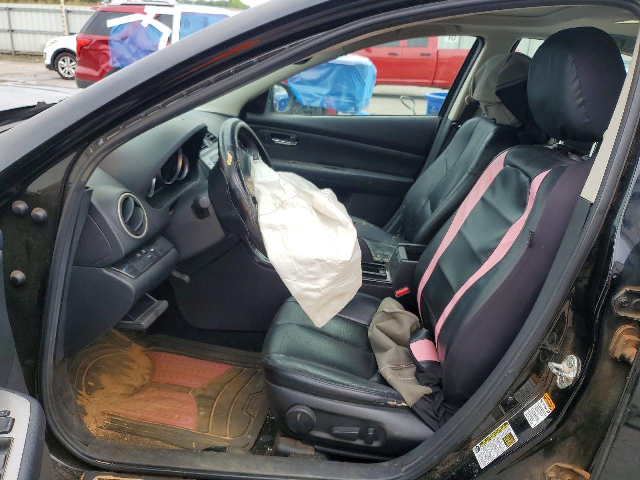 2010 Mazda 6 I Черный vin: 1YVHZ8CH6A5M12334