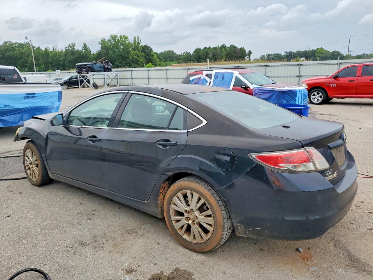 2010 Mazda 6 I Черный vin: 1YVHZ8CH6A5M12334