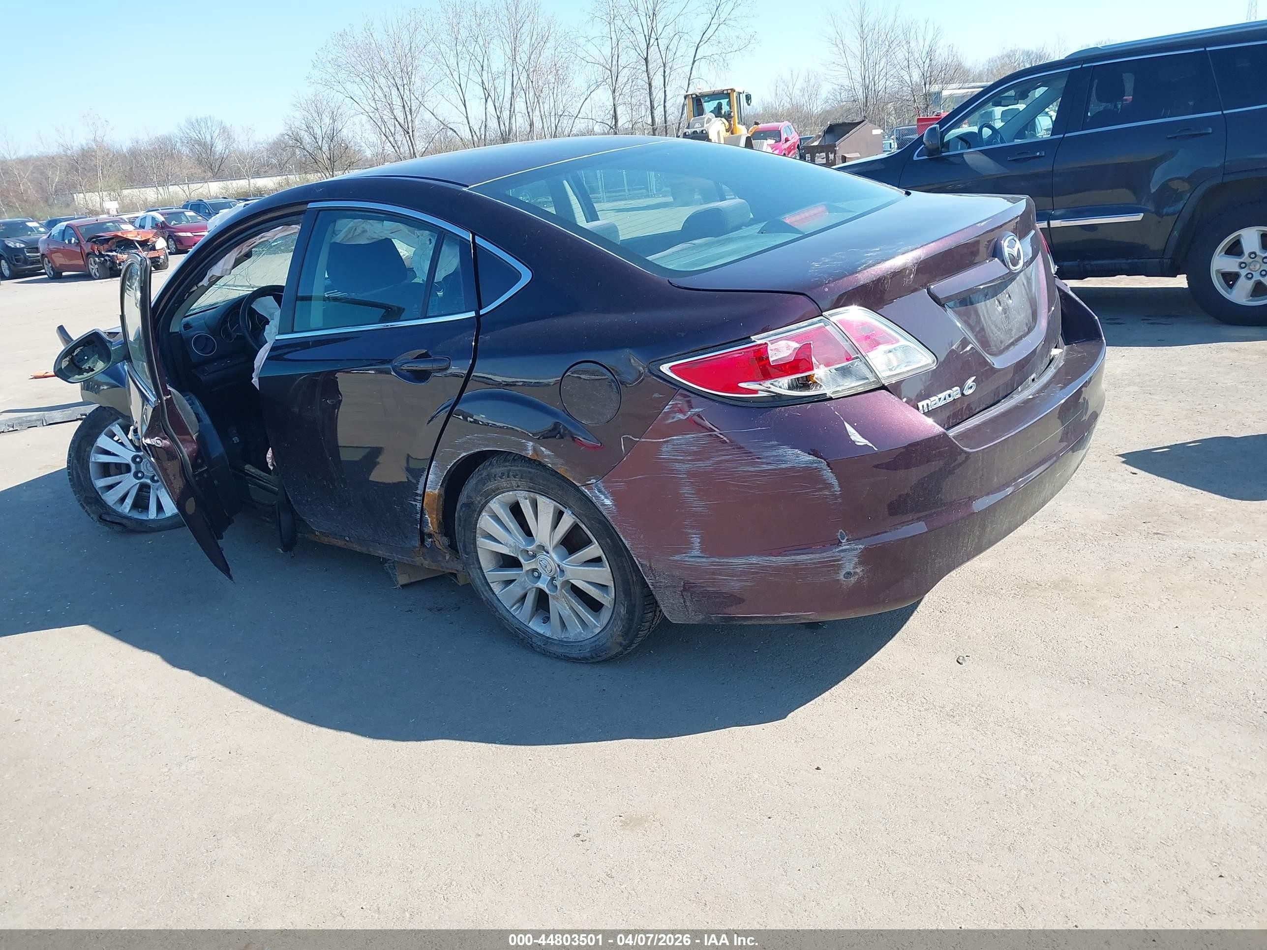 2010 Mazda Mazda6 I Touring Purple vin: 1YVHZ8CH6A5M47956