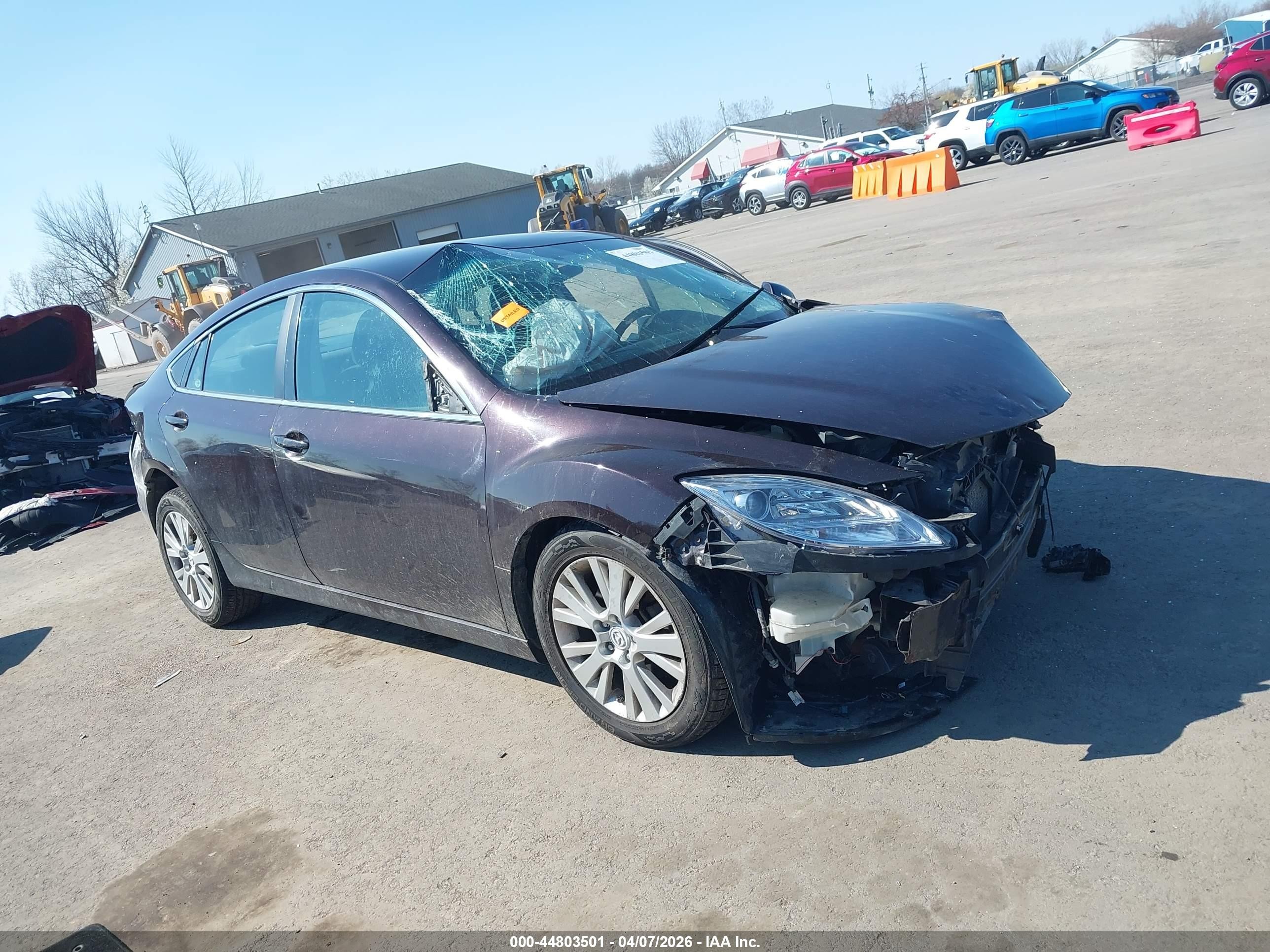 2010 Mazda Mazda6 I Touring Purple vin: 1YVHZ8CH6A5M47956