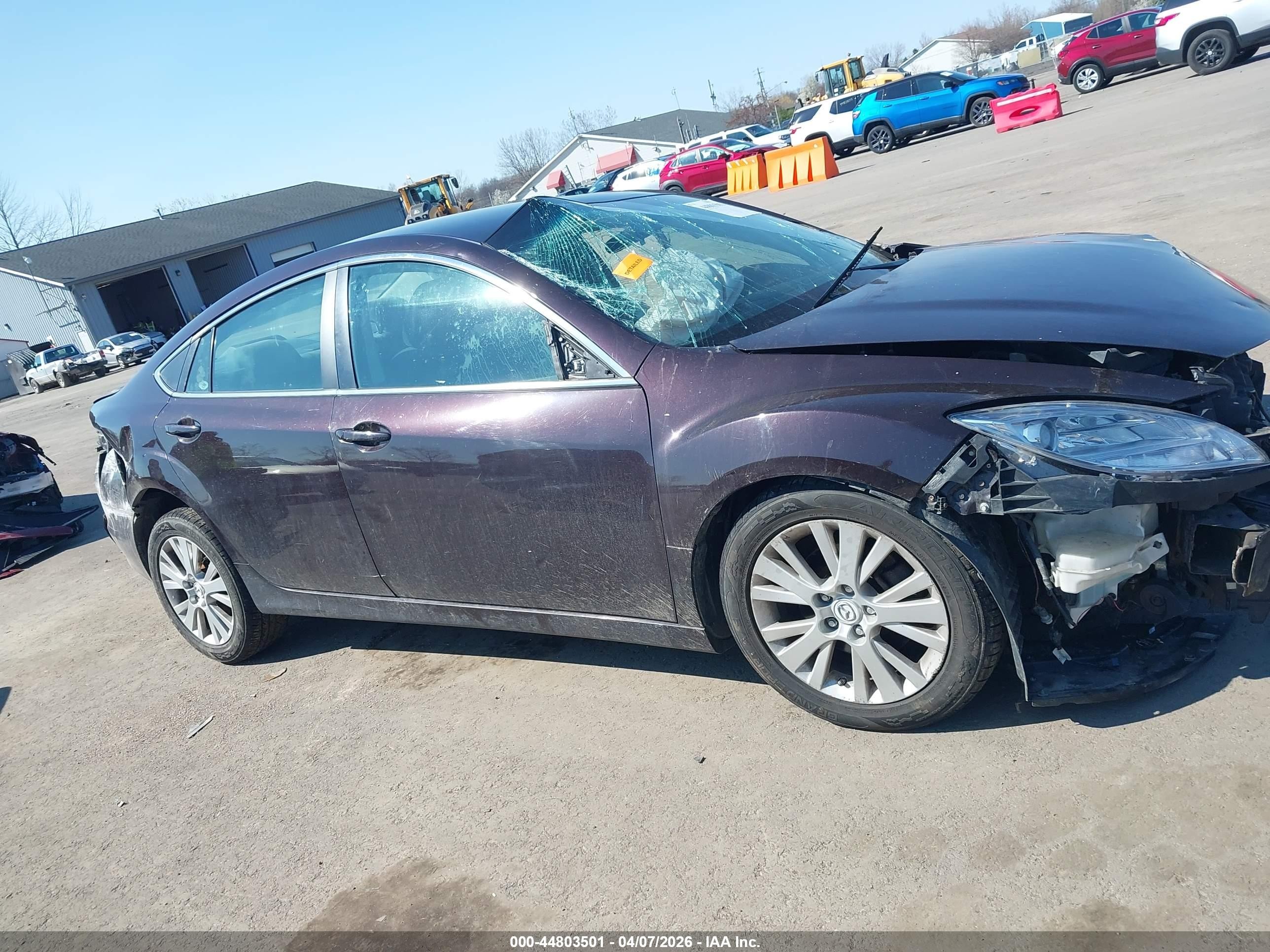2010 Mazda Mazda6 I Touring Purple vin: 1YVHZ8CH6A5M47956