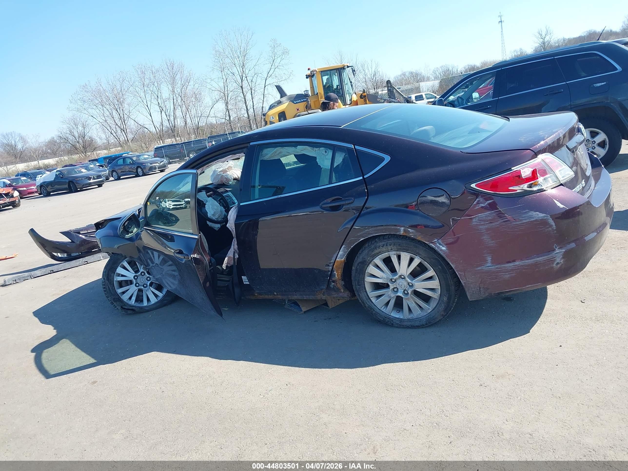 2010 Mazda Mazda6 I Touring Purple vin: 1YVHZ8CH6A5M47956
