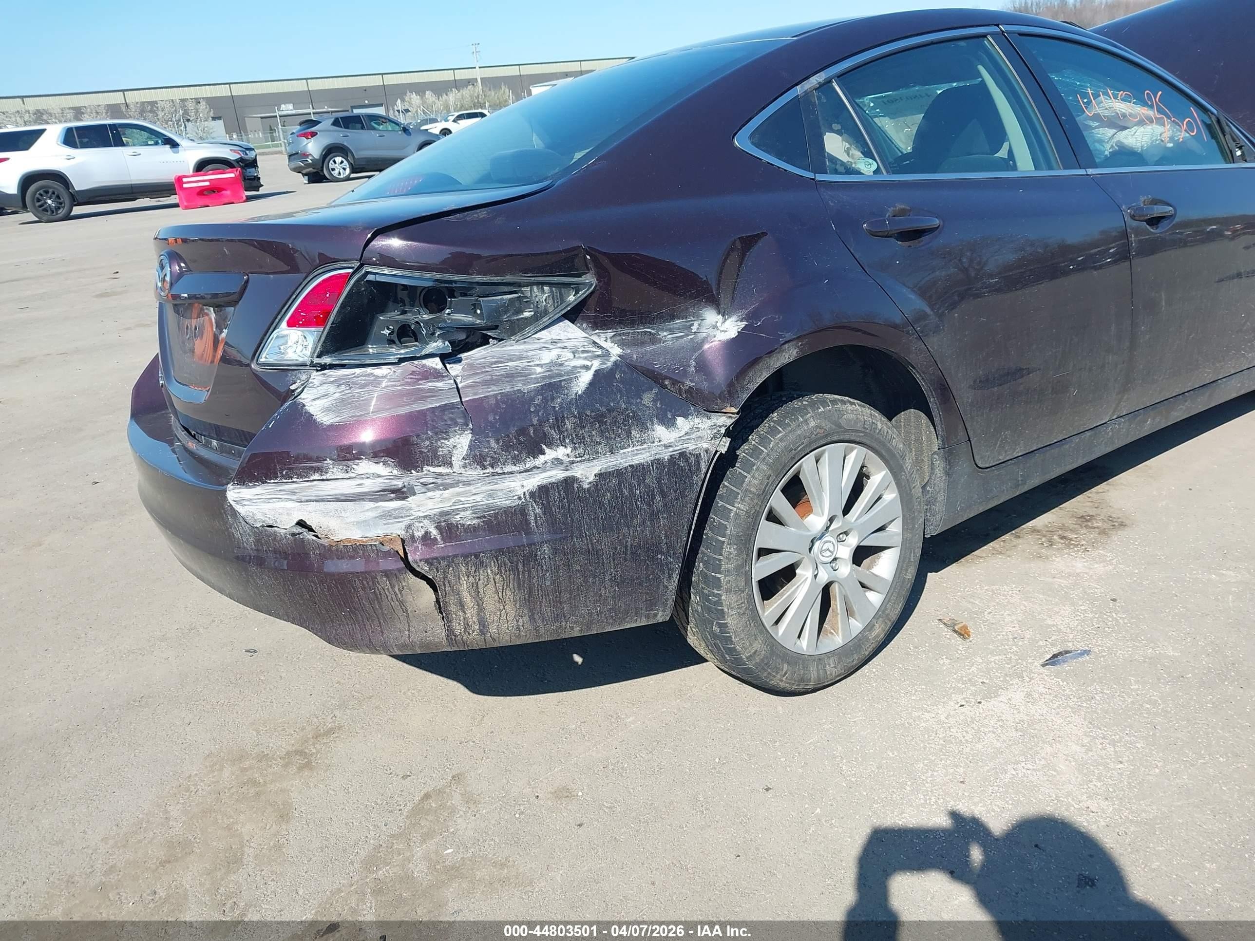 2010 Mazda Mazda6 I Touring Purple vin: 1YVHZ8CH6A5M47956