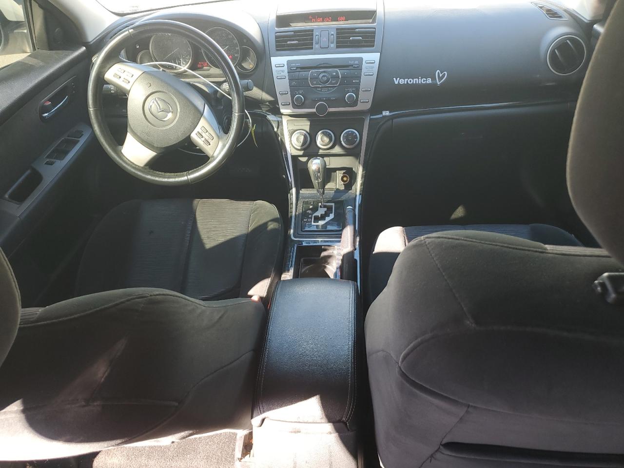 2010 Mazda 6 I White vin: 1YVHZ8CH6A5M48735