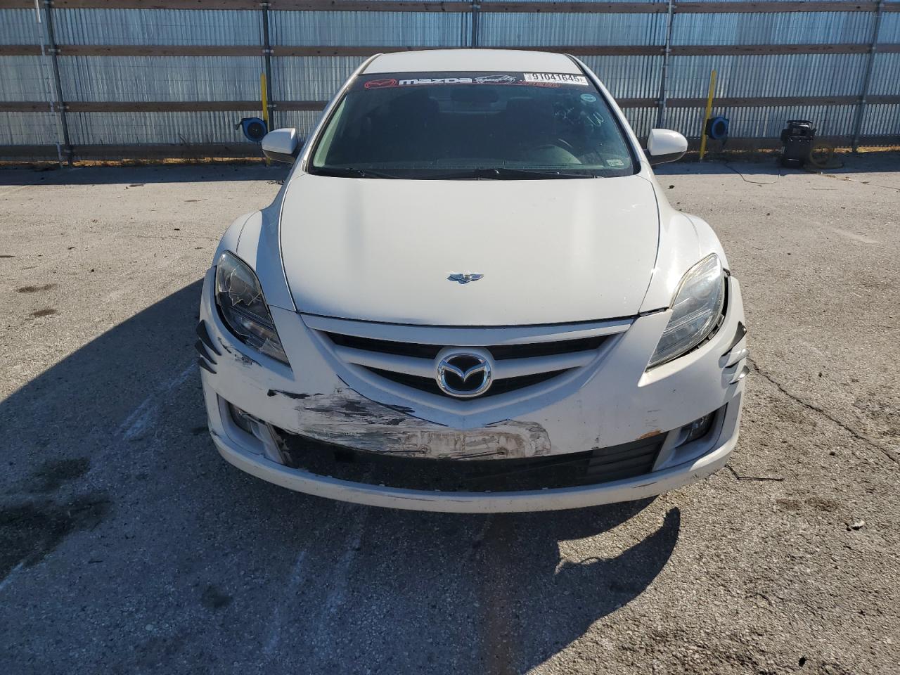 2010 Mazda 6 I White vin: 1YVHZ8CH6A5M48735
