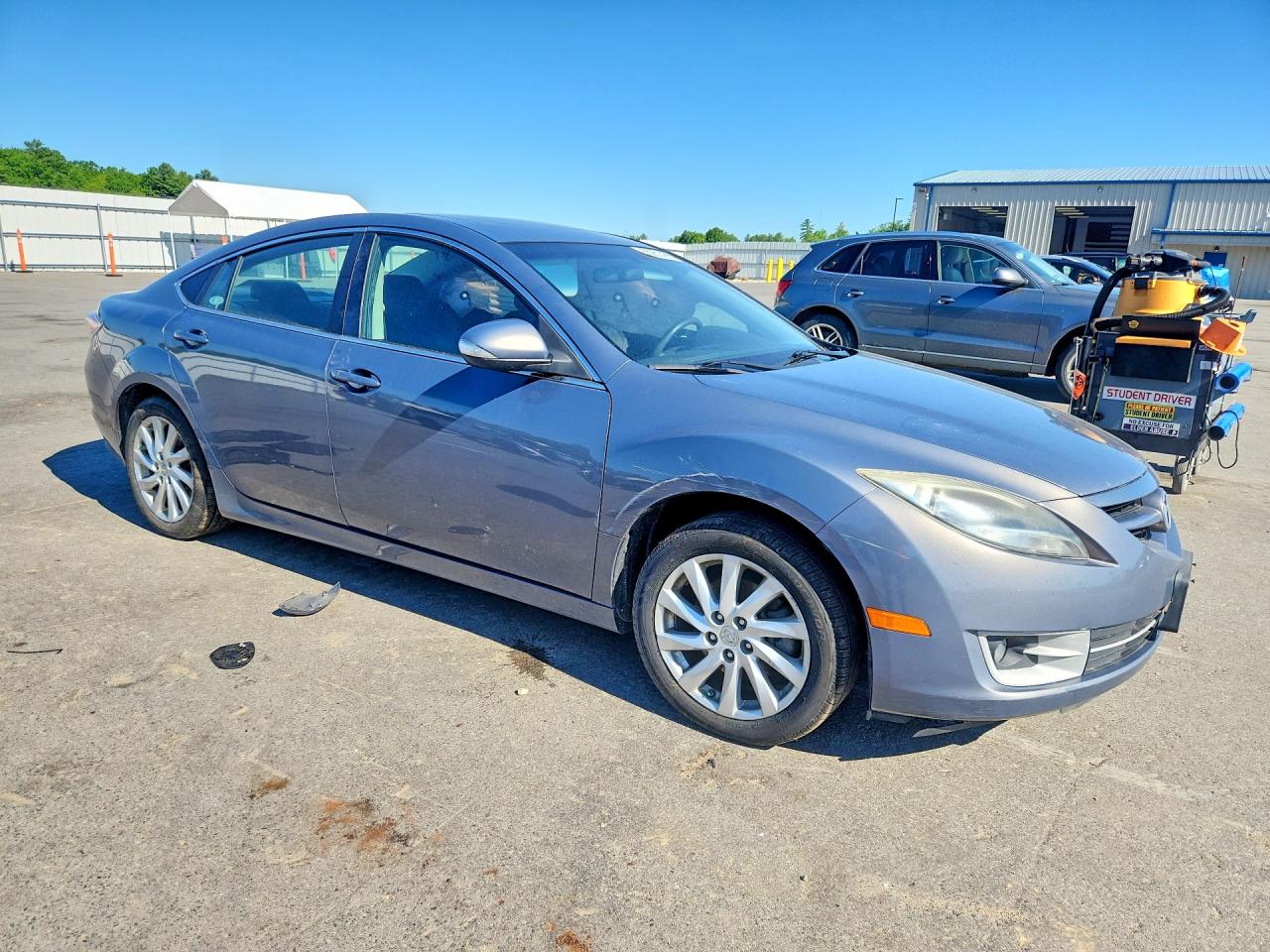 2011 Mazda 6 I Silver vin: 1YVHZ8CH6B5M03781