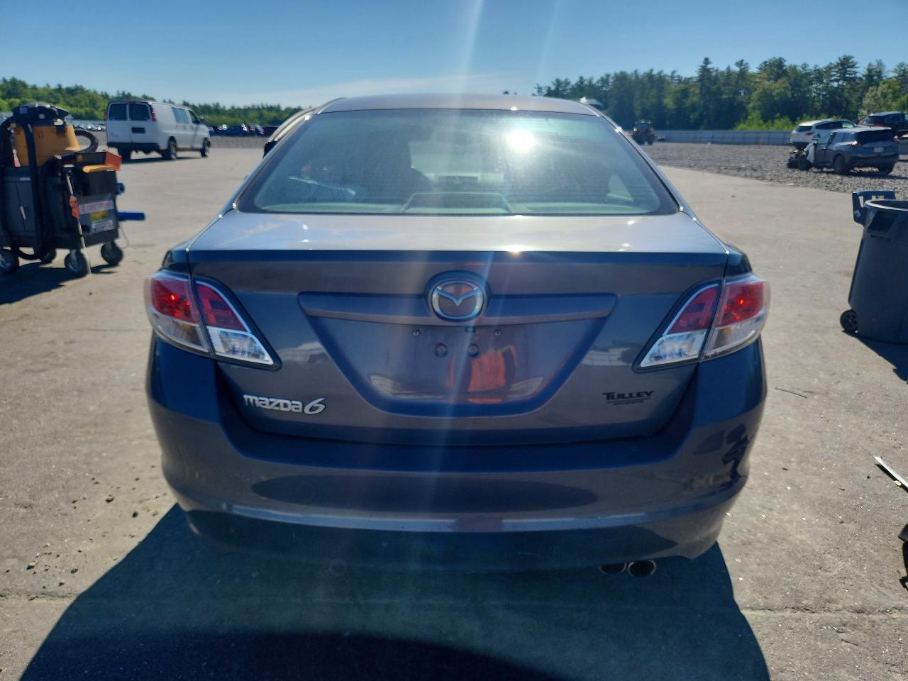 2011 Mazda 6 I Silver vin: 1YVHZ8CH6B5M03781