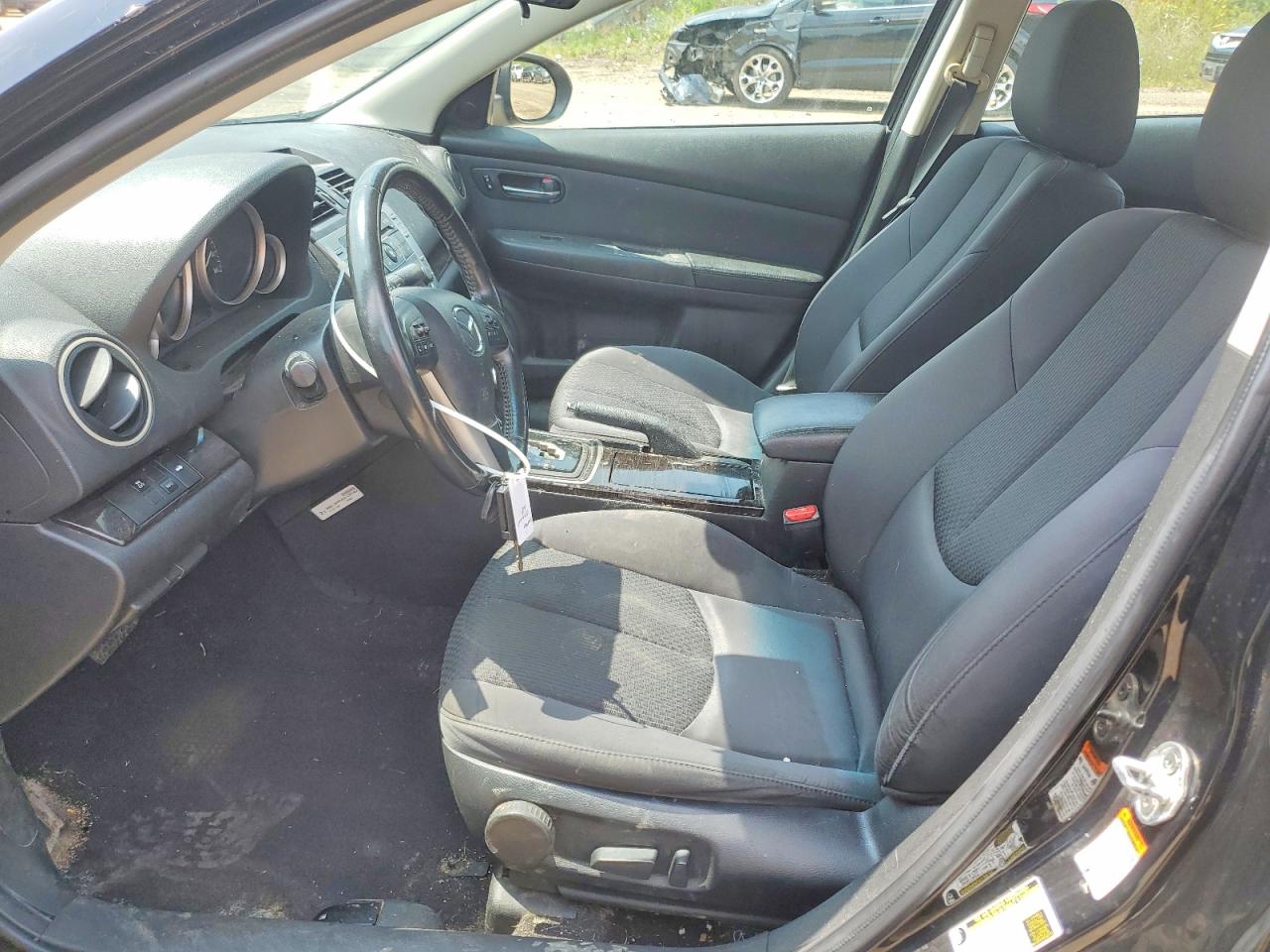 2011 Mazda 6 I Black vin: 1YVHZ8CH6B5M06289