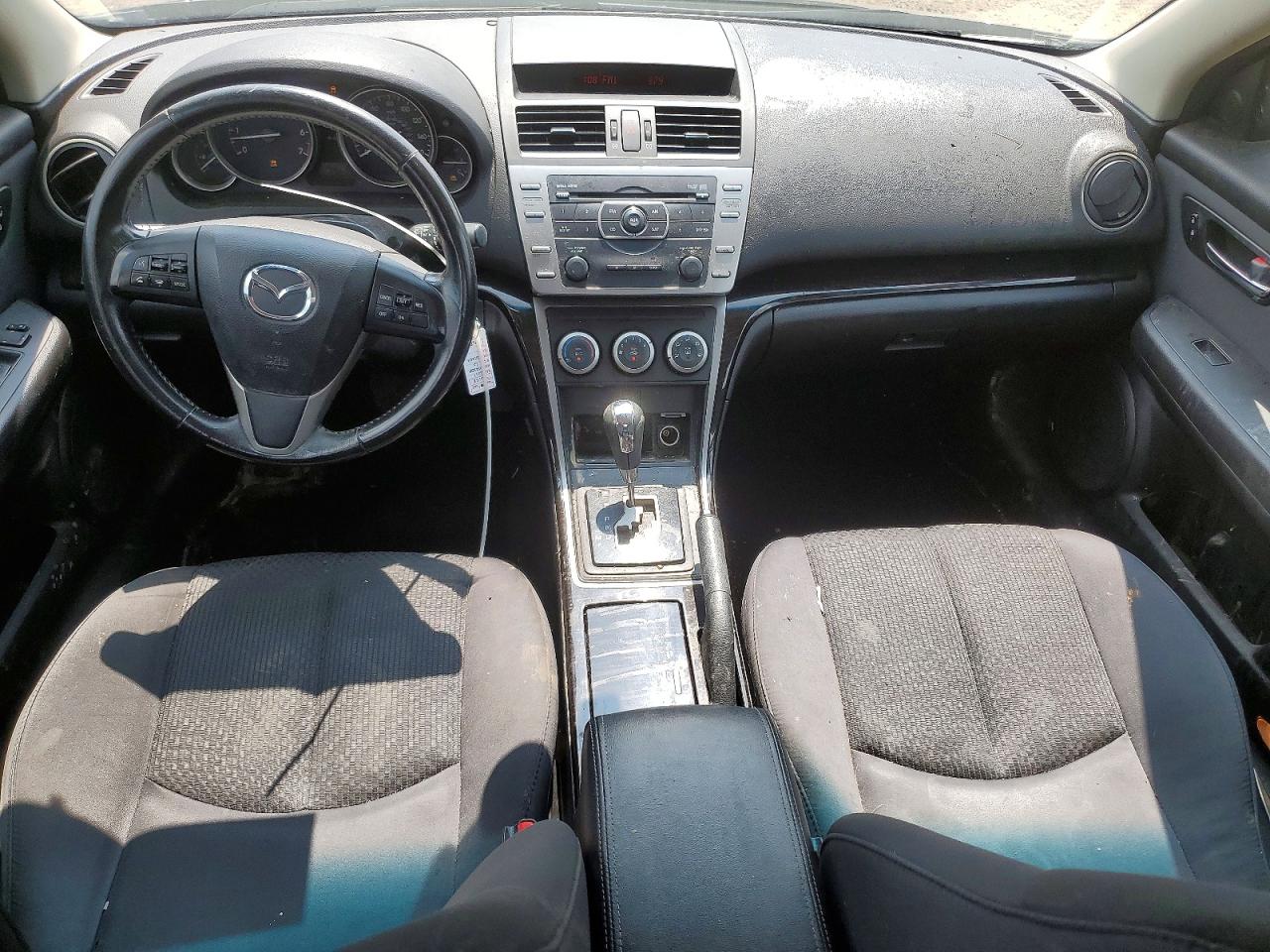 2011 Mazda 6 I Black vin: 1YVHZ8CH6B5M06289