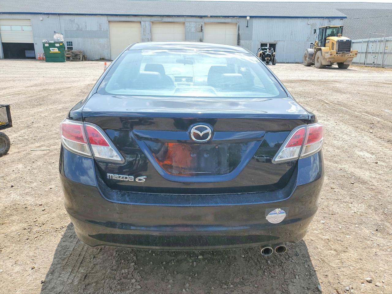 2011 Mazda 6 I Black vin: 1YVHZ8CH6B5M06289