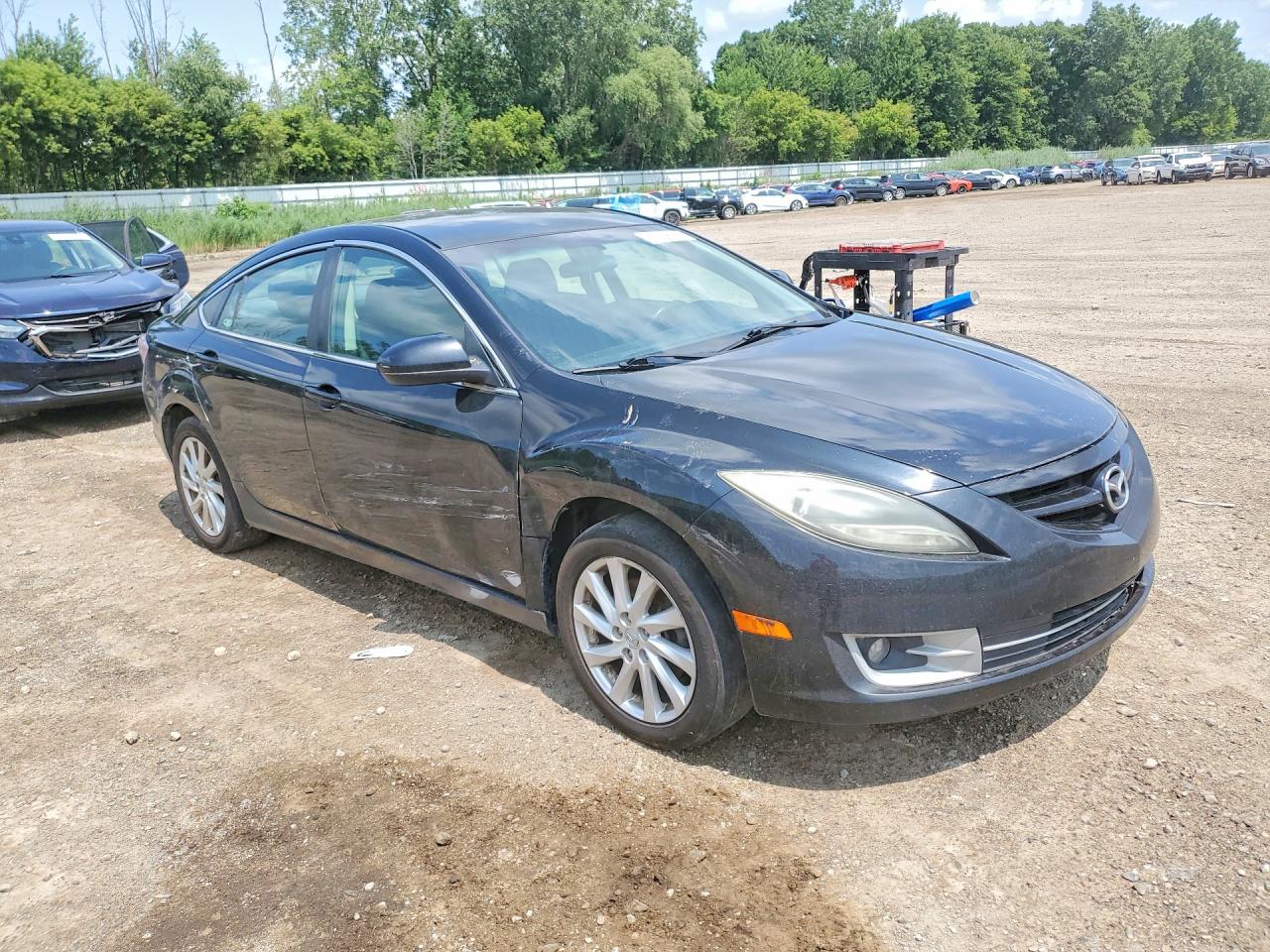 2011 Mazda 6 I Black vin: 1YVHZ8CH6B5M06289