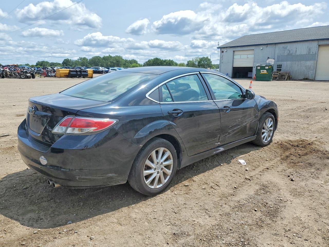 2011 Mazda 6 I Black vin: 1YVHZ8CH6B5M06289