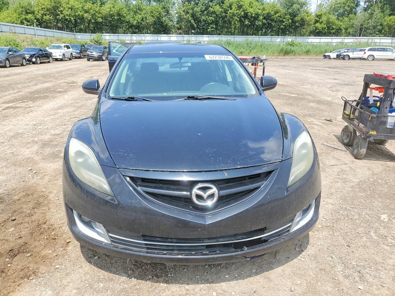 2011 Mazda 6 I Black vin: 1YVHZ8CH6B5M06289