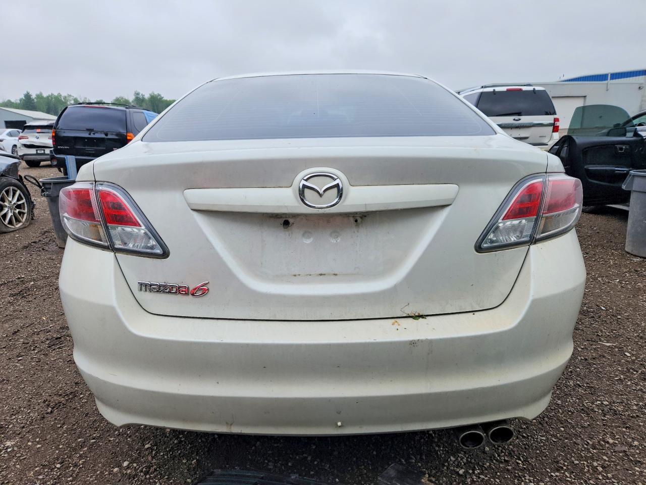 2011 Mazda 6 I White vin: 1YVHZ8CH6B5M21004