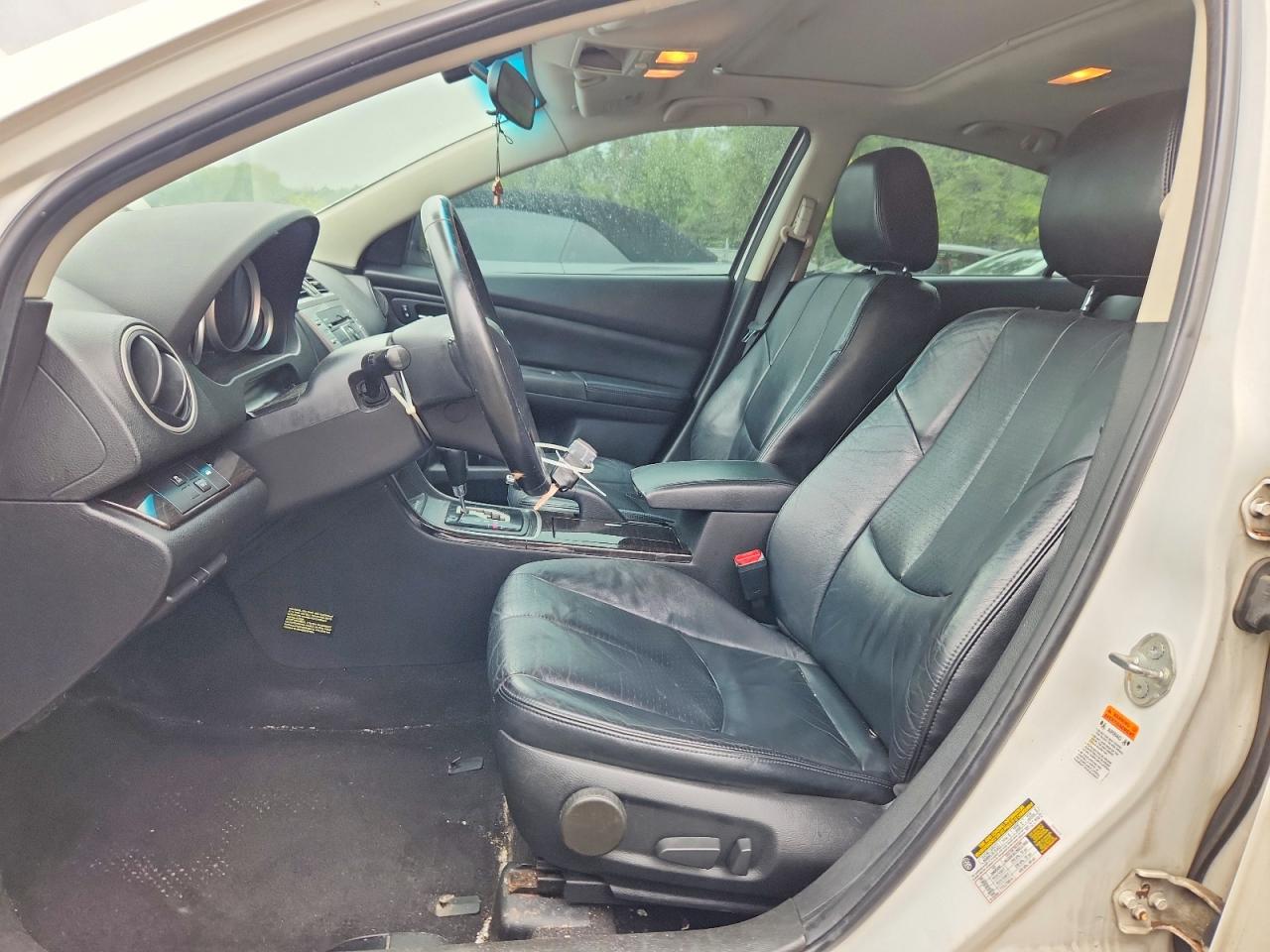 2011 Mazda 6 I White vin: 1YVHZ8CH6B5M21004