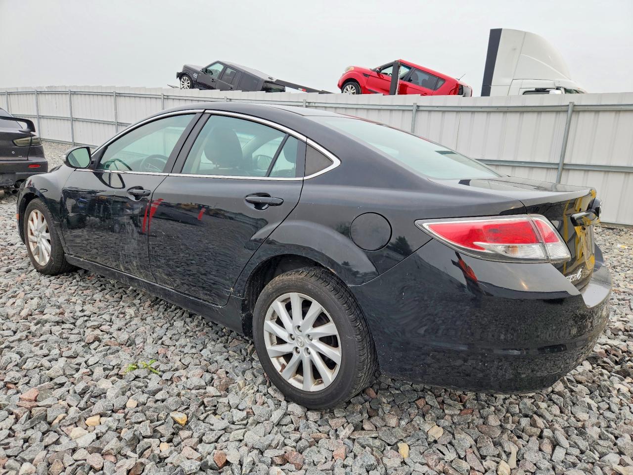 2012 Mazda 6 I Black vin: 1YVHZ8CH6C5M31551