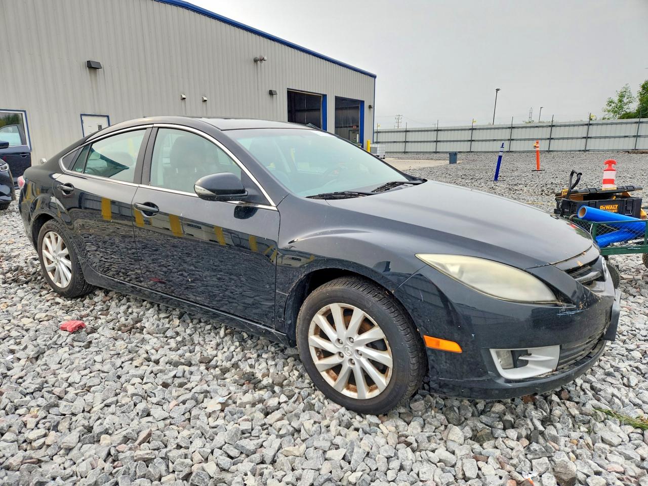 2012 Mazda 6 I Black vin: 1YVHZ8CH6C5M31551