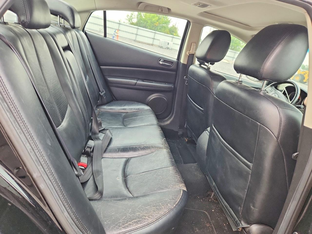 2012 Mazda 6 I Black vin: 1YVHZ8CH6C5M31551
