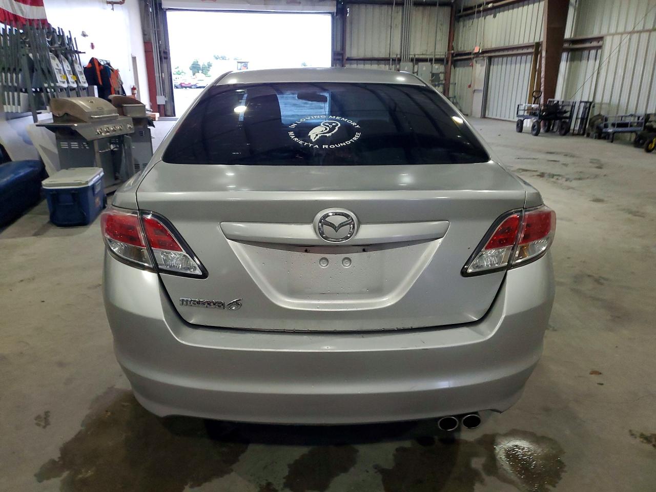 2010 Mazda 6 I Silver vin: 1YVHZ8CH7A5M03237