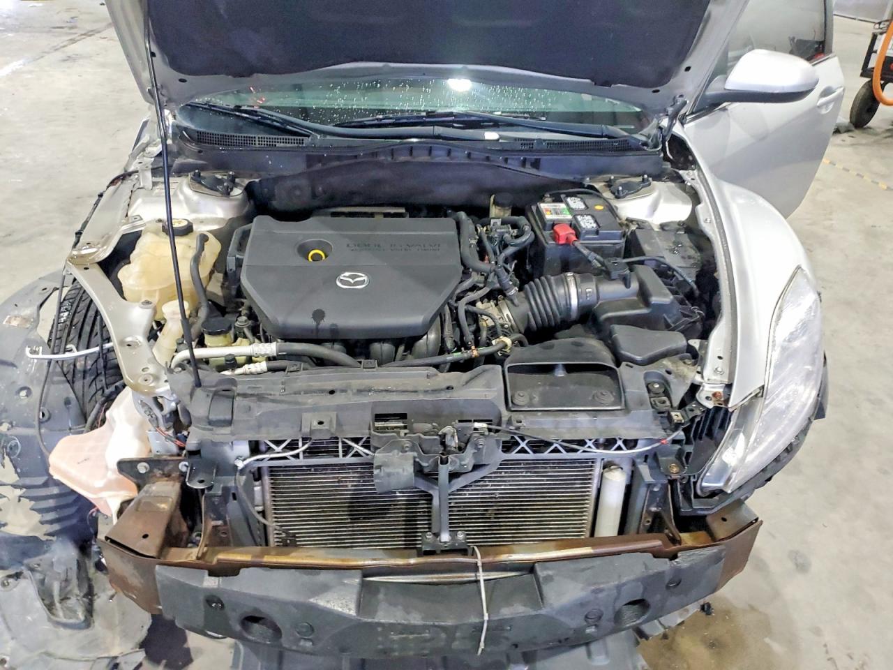 2010 Mazda 6 I Silver vin: 1YVHZ8CH7A5M03237
