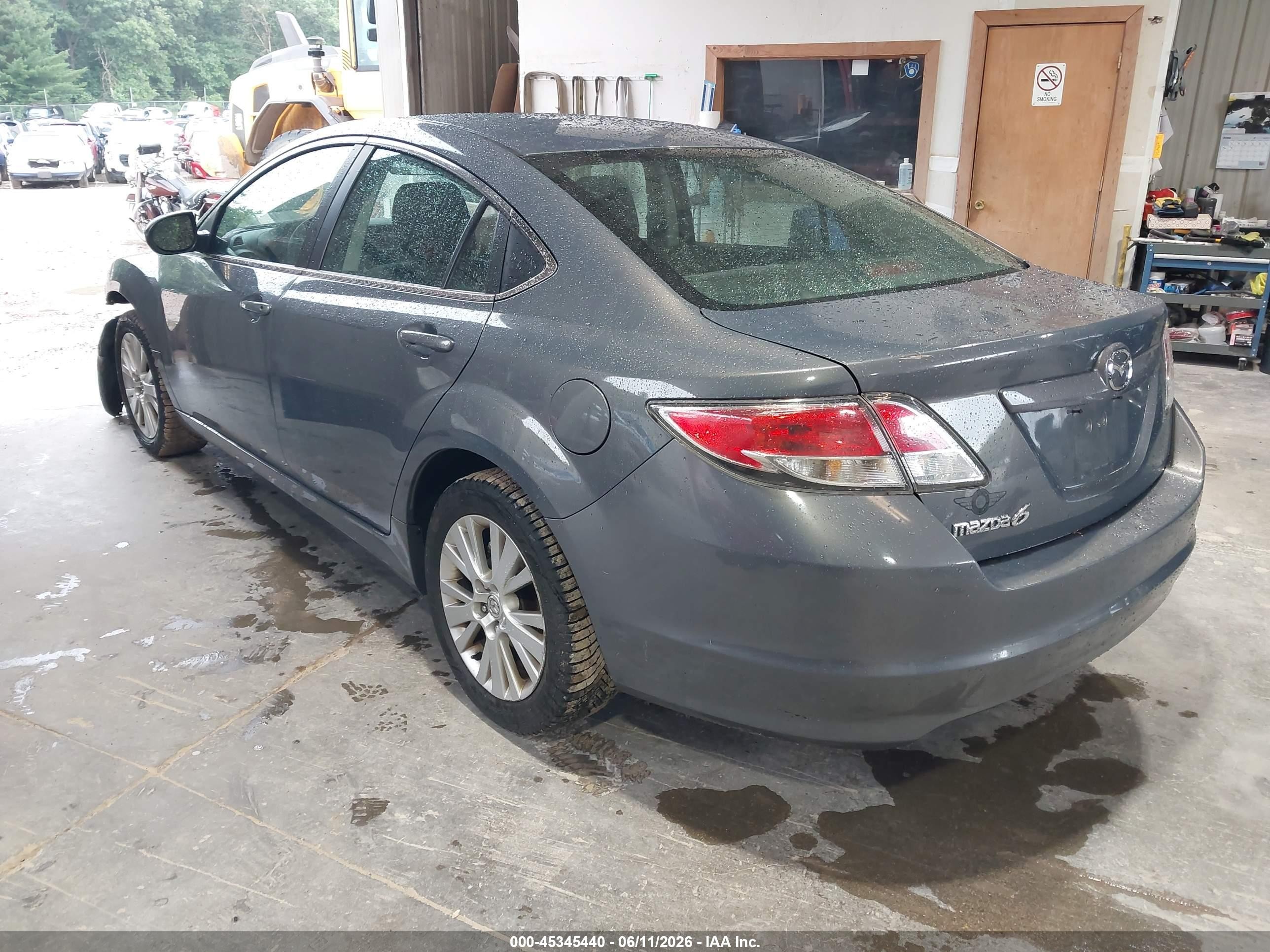 2010 Mazda Mazda6 I Touring Light Blue vin: 1YVHZ8CH7A5M31202