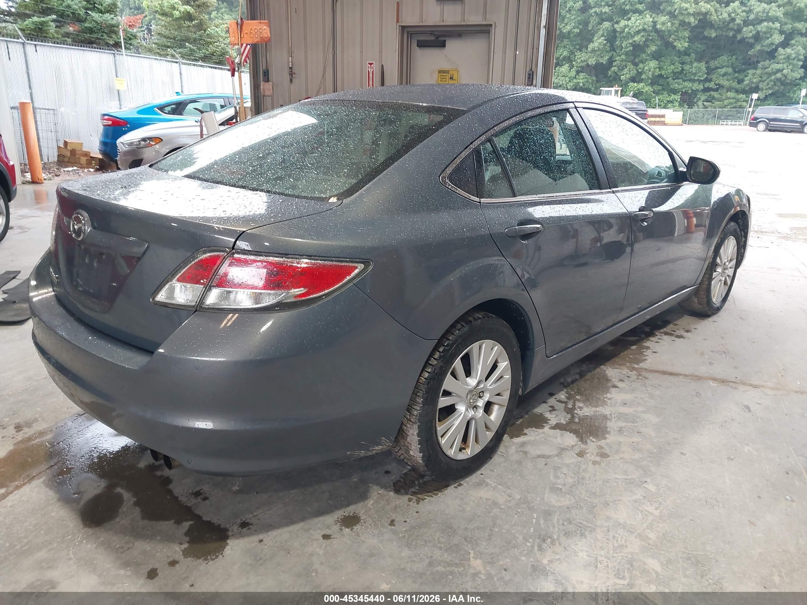 2010 Mazda Mazda6 I Touring Light Blue vin: 1YVHZ8CH7A5M31202