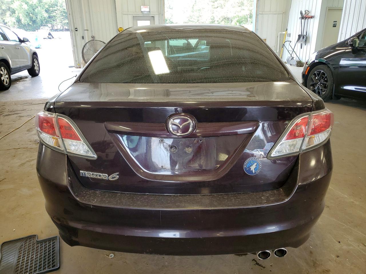 2010 Mazda 6 I Purple vin: 1YVHZ8CH7A5M40353