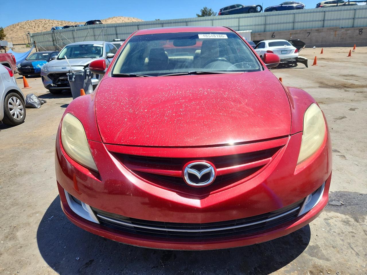 2010 Mazda 6 I Red vin: 1YVHZ8CH7A5M46265