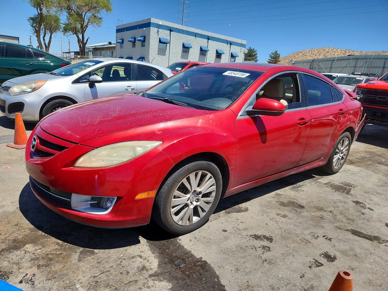 2010 Mazda 6 I Red vin: 1YVHZ8CH7A5M46265