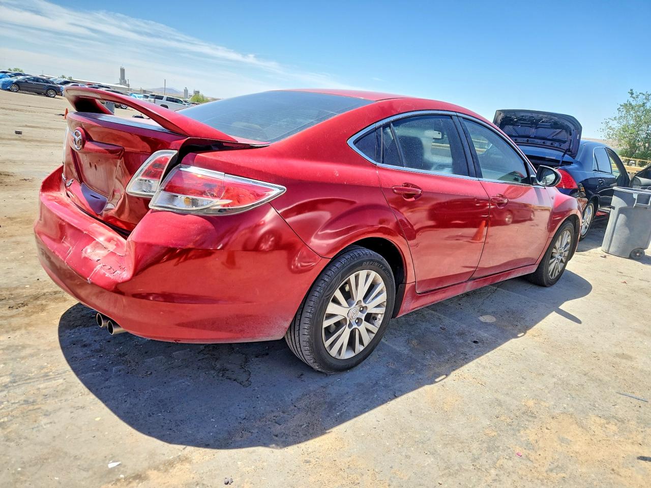 2010 Mazda 6 I Red vin: 1YVHZ8CH7A5M46265