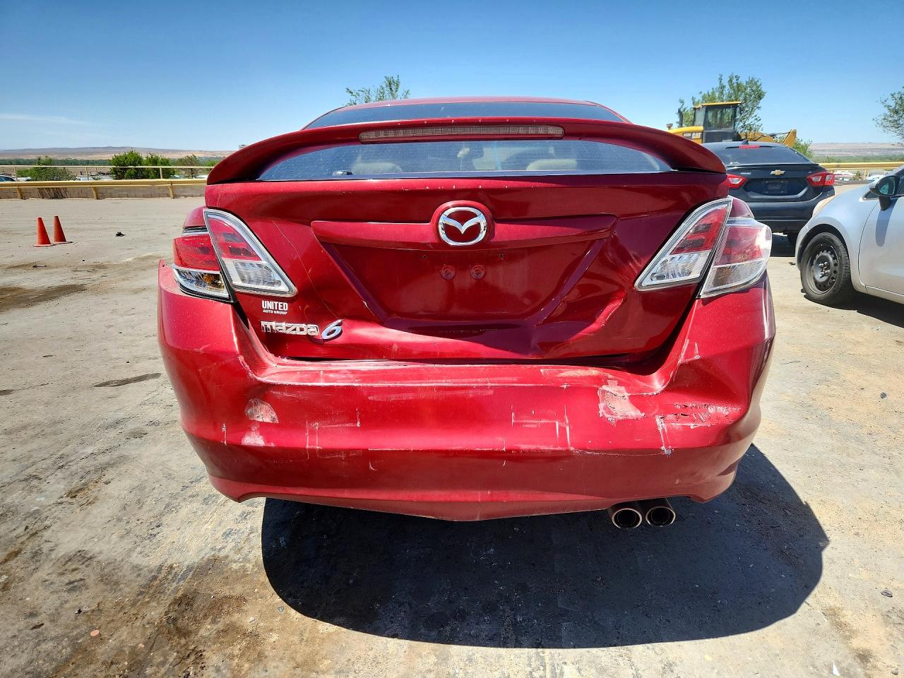 2010 Mazda 6 I Red vin: 1YVHZ8CH7A5M46265