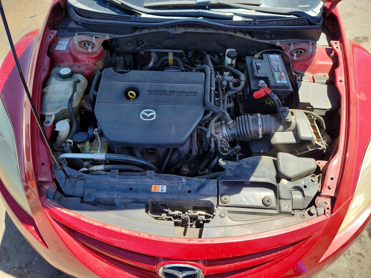 2010 Mazda 6 I Red vin: 1YVHZ8CH7A5M46265
