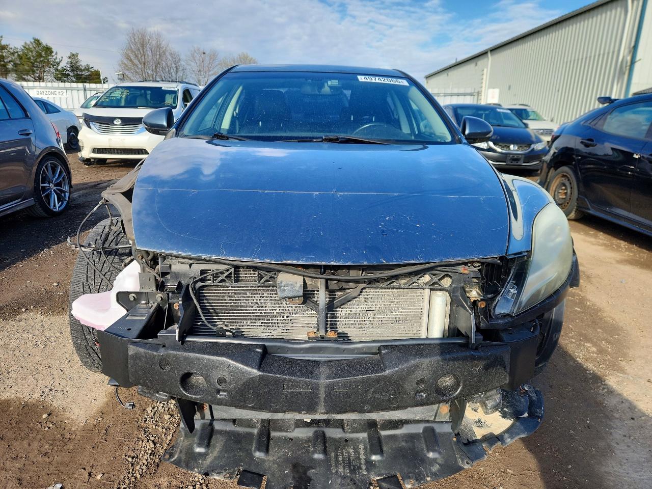 2012 Mazda 6 I Turquoise vin: 1YVHZ8CH7C5M08313