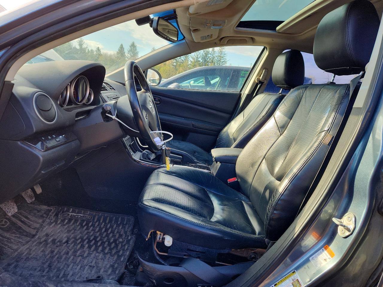 2012 Mazda 6 I Turquoise vin: 1YVHZ8CH7C5M08313