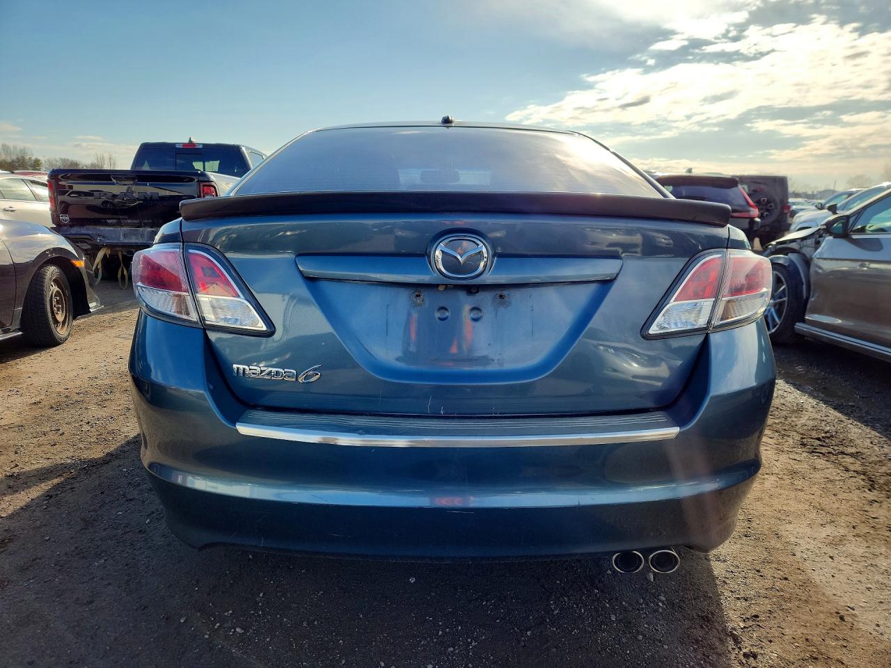 2012 Mazda 6 I Turquoise vin: 1YVHZ8CH7C5M08313
