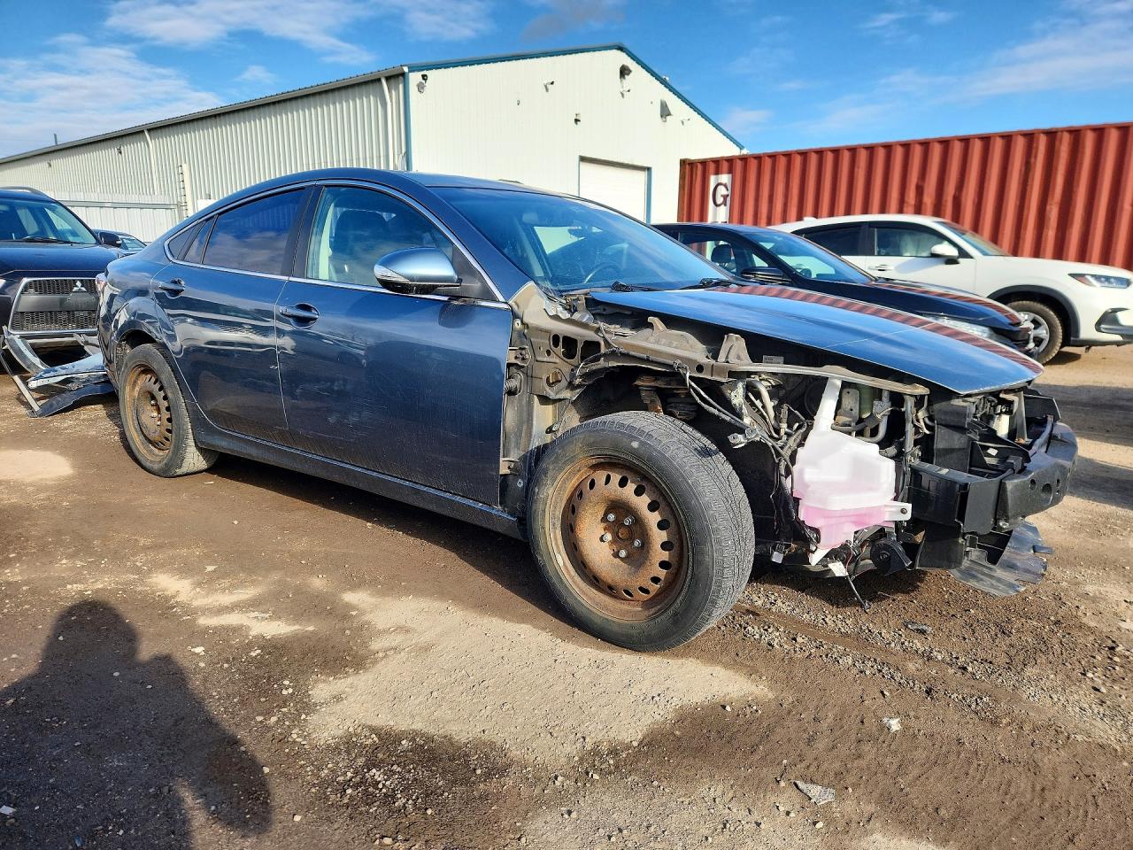 2012 Mazda 6 I Turquoise vin: 1YVHZ8CH7C5M08313
