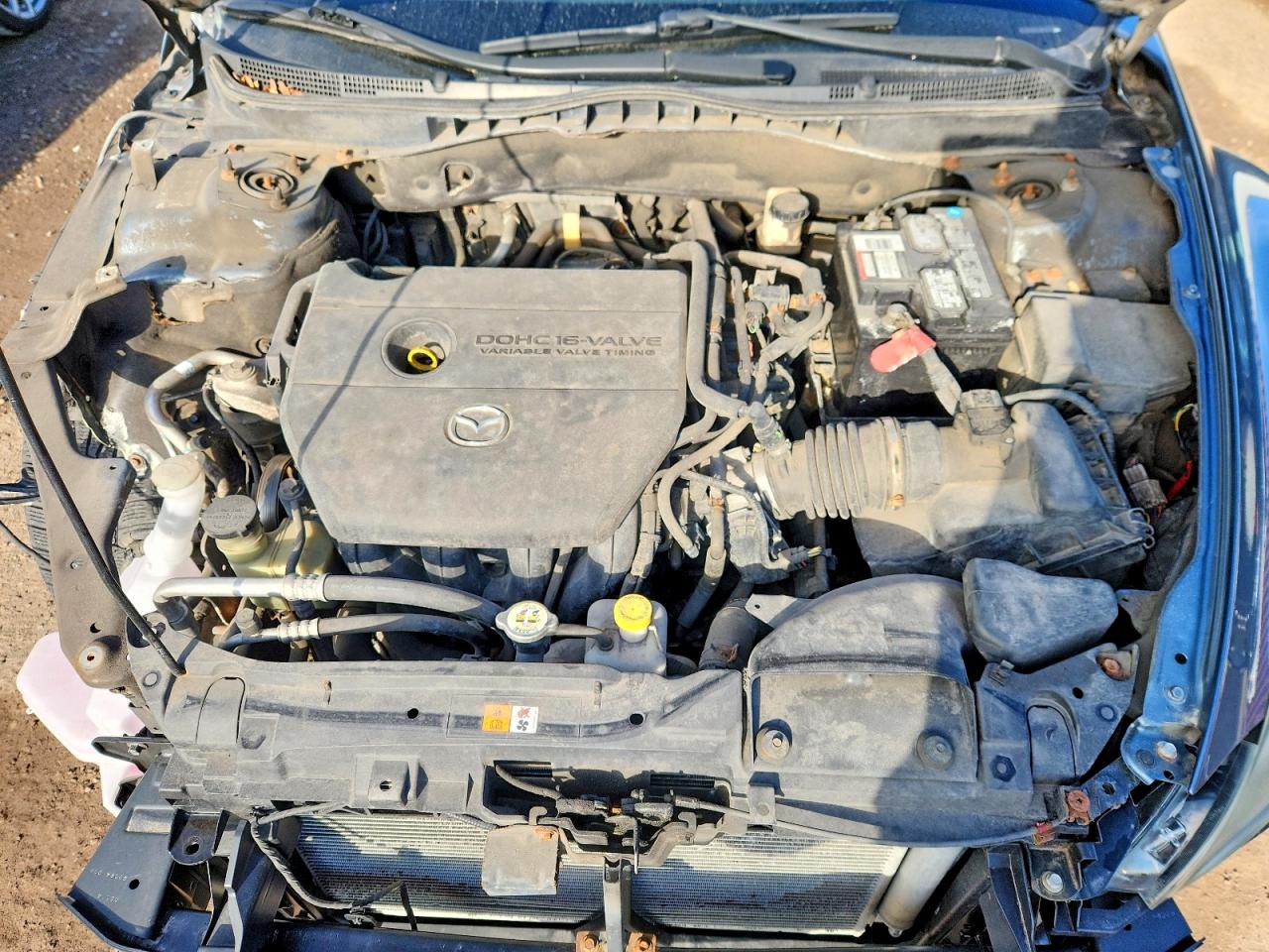 2012 Mazda 6 I Turquoise vin: 1YVHZ8CH7C5M08313