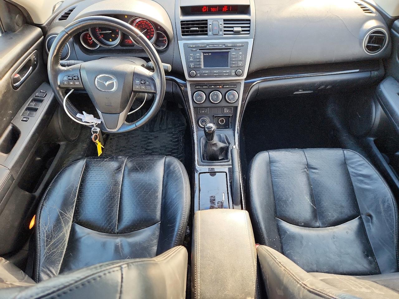 2012 Mazda 6 I Turquoise vin: 1YVHZ8CH7C5M08313