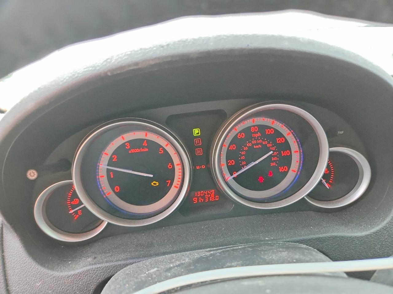 2010 Mazda 6 I Темно-бордовый vin: 1YVHZ8CH8A5M01691
