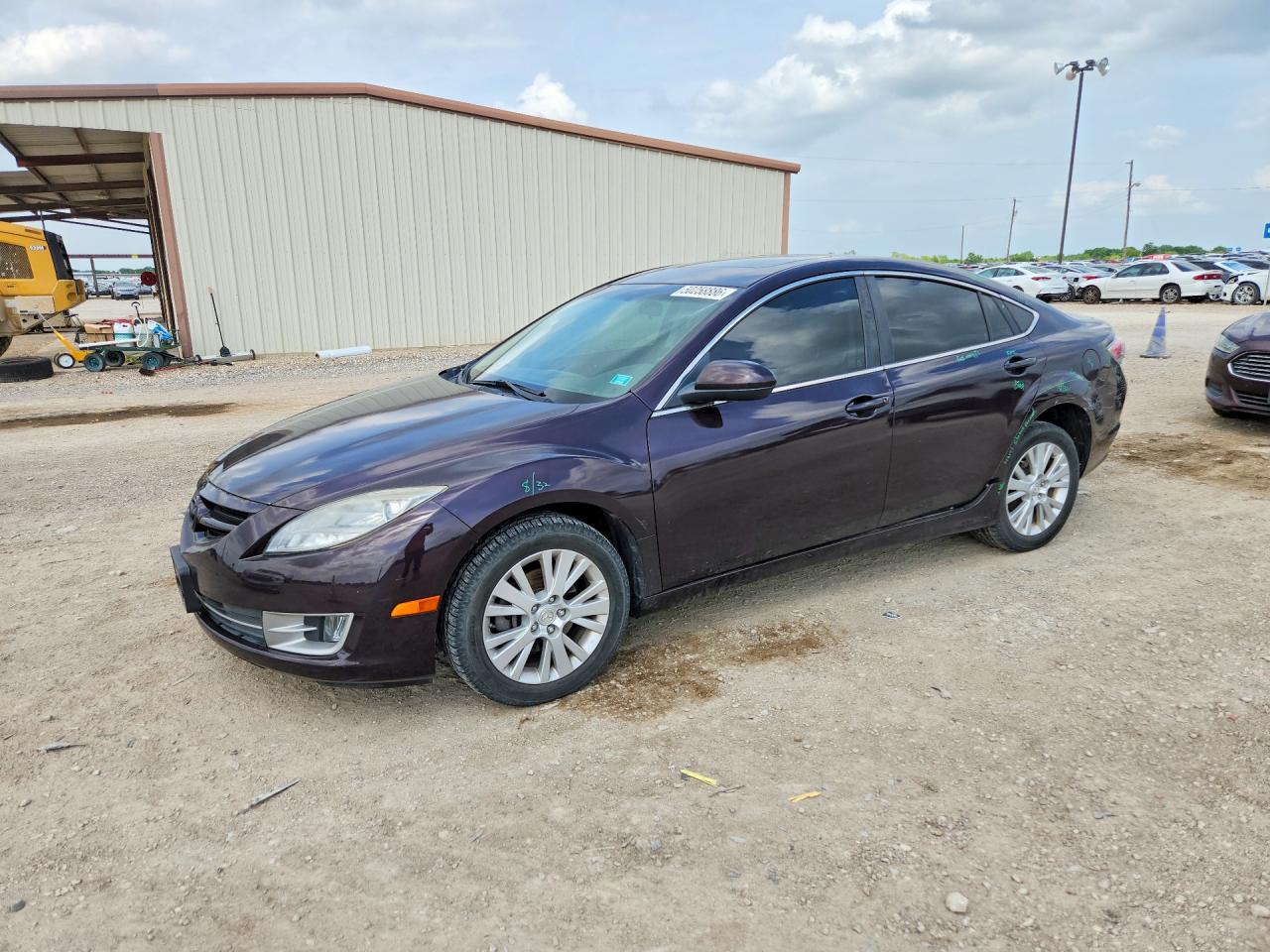 2010 Mazda 6 I Maroon vin: 1YVHZ8CH8A5M01691