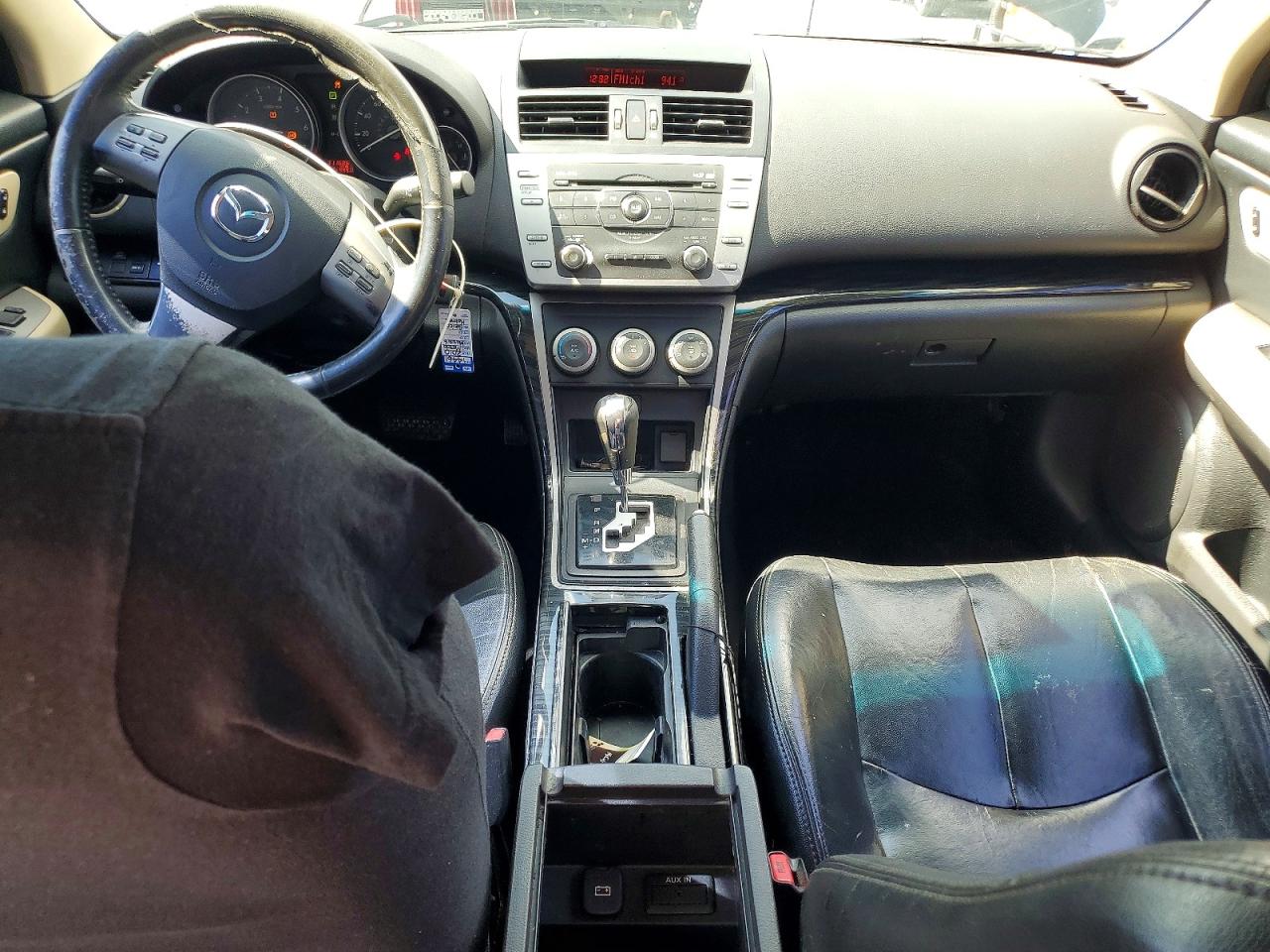 2010 Mazda 6 I Black vin: 1YVHZ8CH8A5M11993