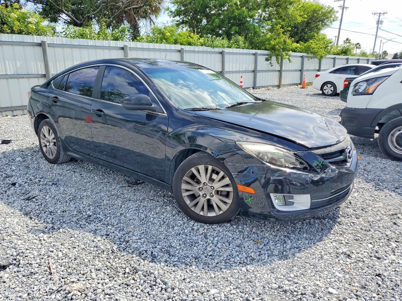 2010 Mazda 6 I Black vin: 1YVHZ8CH8A5M11993