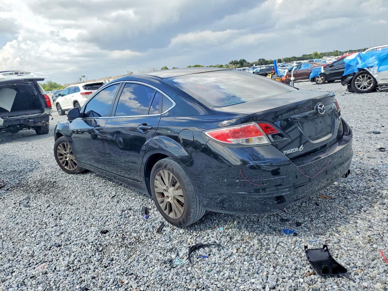 2010 Mazda 6 I Black vin: 1YVHZ8CH8A5M11993
