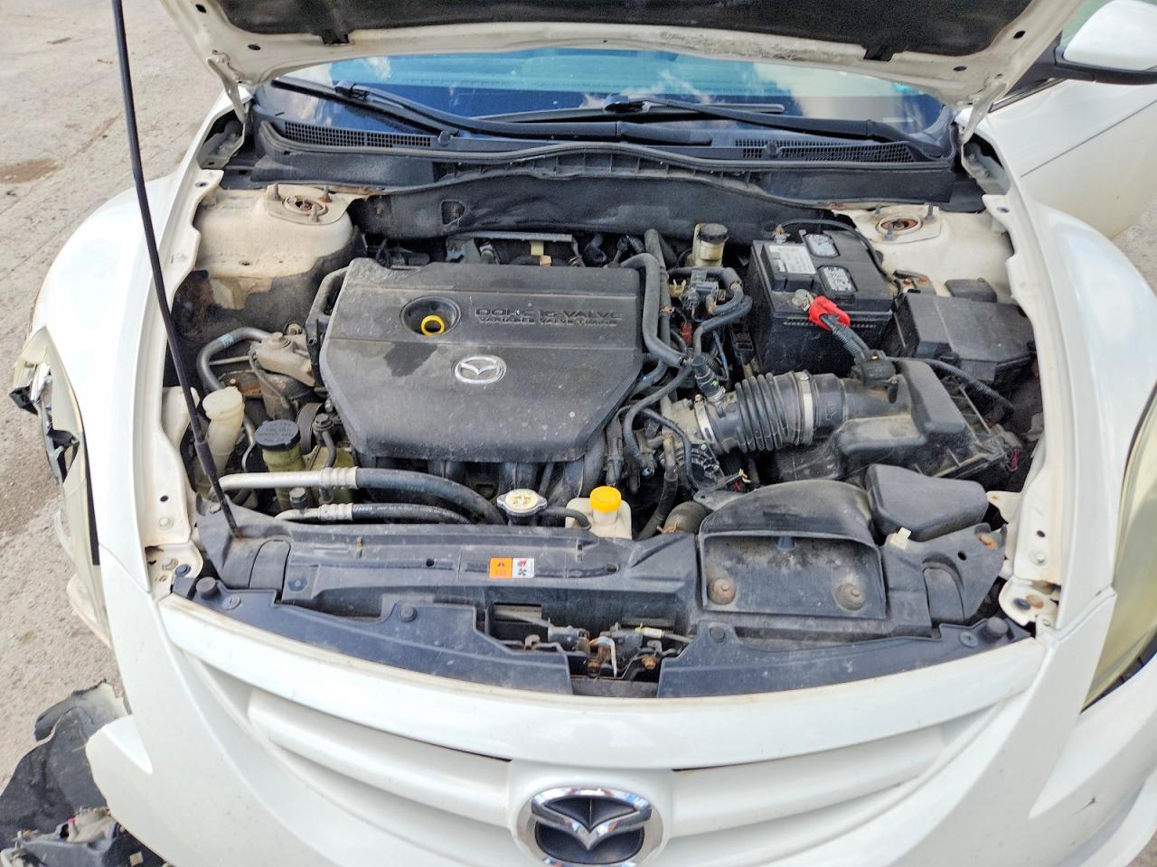2011 Mazda 6 I White vin: 1YVHZ8CH8B5M07394