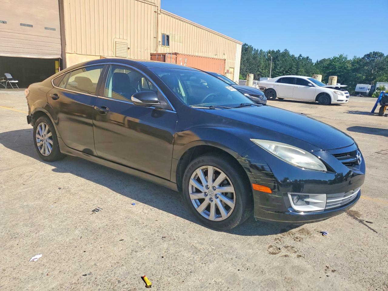 2012 Mazda 6 I Black vin: 1YVHZ8CH8C5M09731